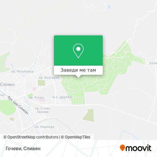 Гочеви карта