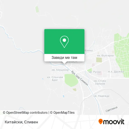 Китайски карта