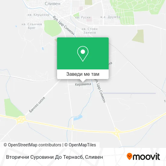 Вторични Суровини До Тернасб карта