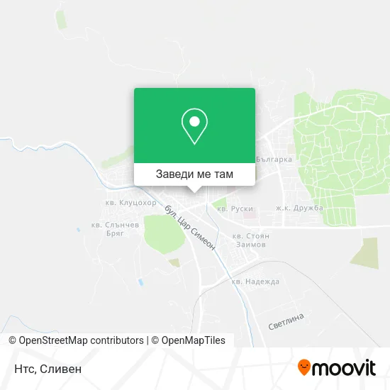 Нтс карта
