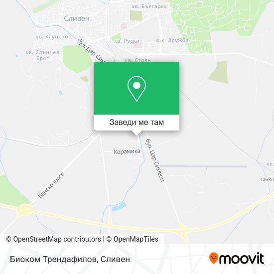 Биоком Трендафилов карта