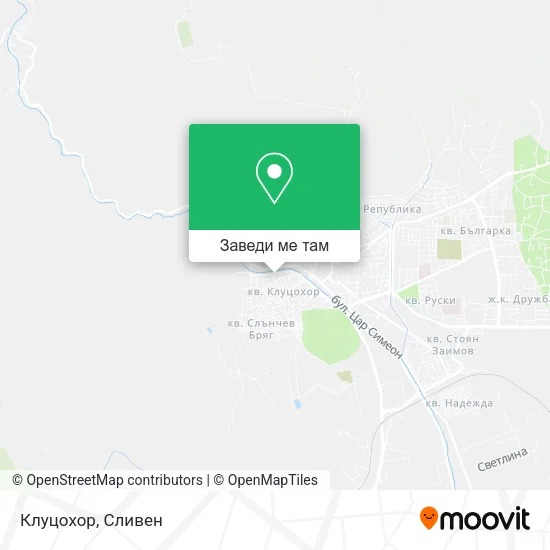 Клуцохор карта