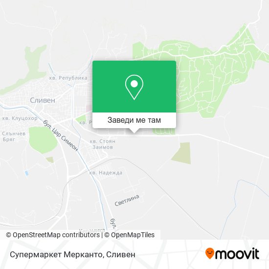Супермаркет Мерканто карта