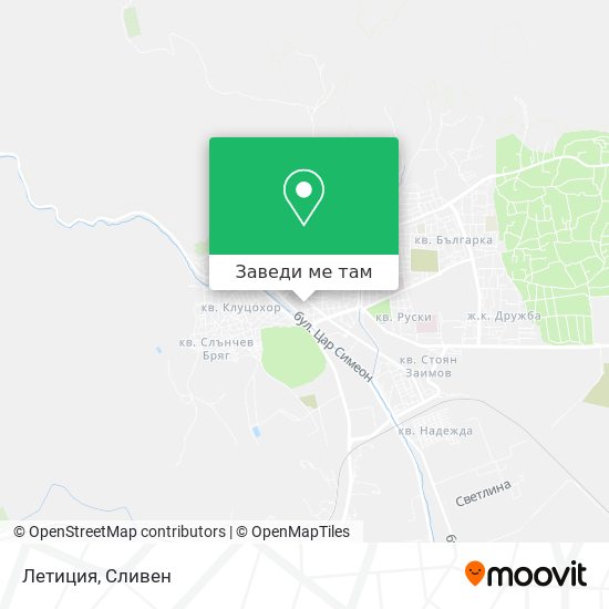 Летиция карта