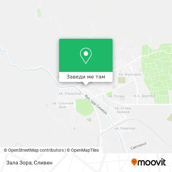 Зала Зора карта
