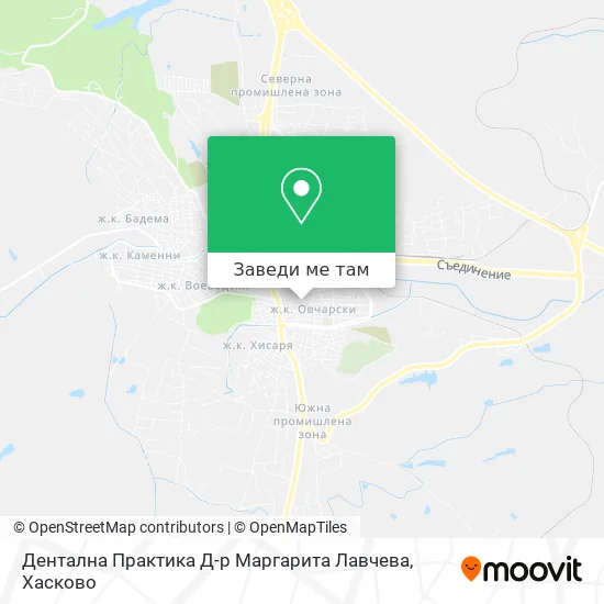 Дентална Практика Д-р Маргарита Лавчева карта