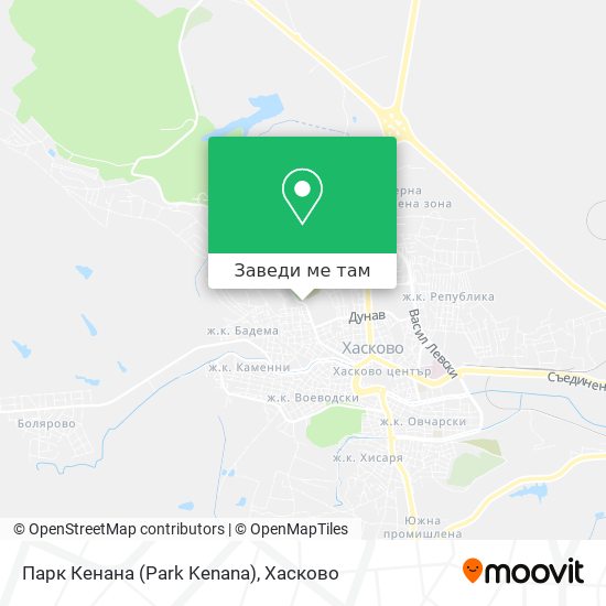 Парк Кенана (Park Kenana) карта