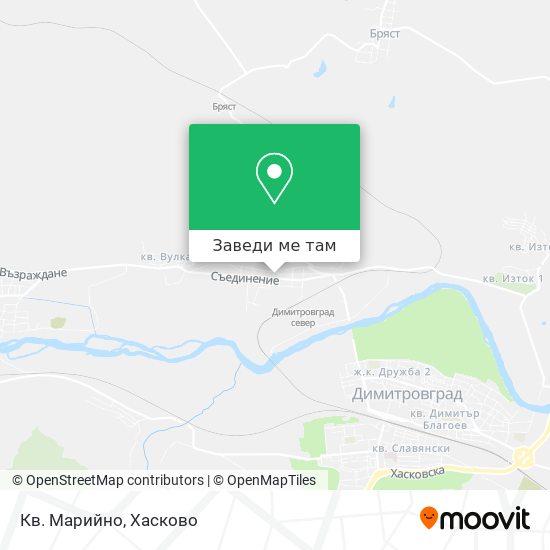 Кв. Марийно карта