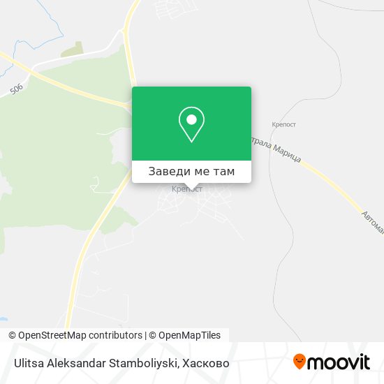 Ulitsa Aleksandar Stamboliyski карта