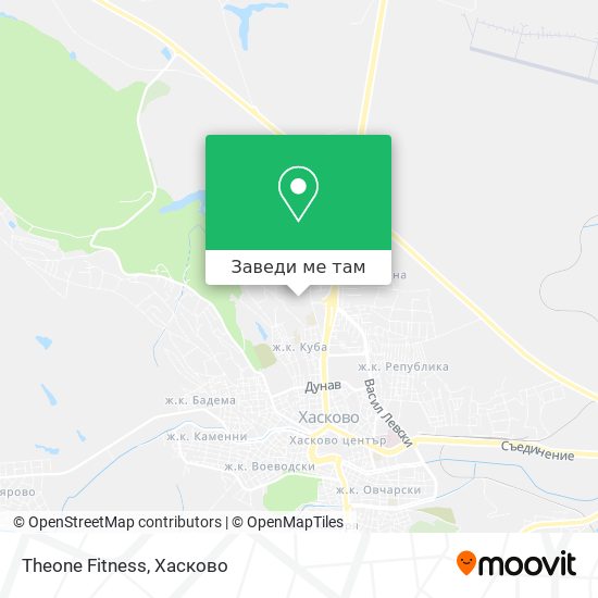 Theone Fitness карта
