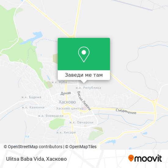 Ulitsa Baba Vida карта