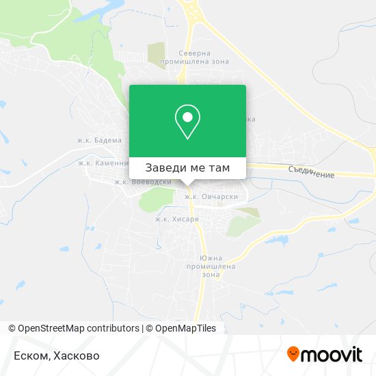 Еском карта