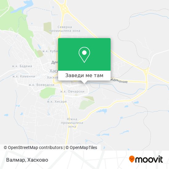 Валмар карта