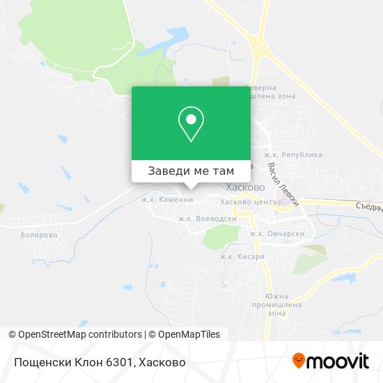 Пощенски Клон 6301 карта
