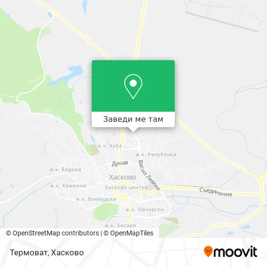 Термоват карта