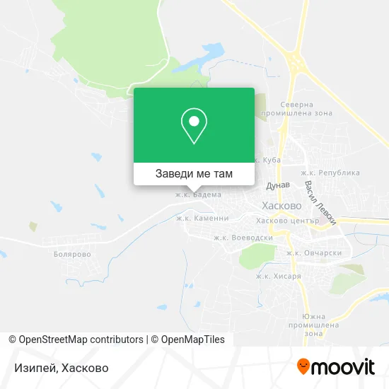 Изипей карта