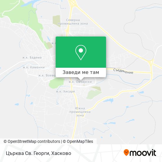 Църква Св. Георги карта