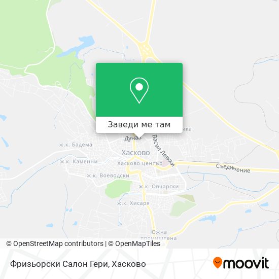 Фризьорски Салон Гери карта