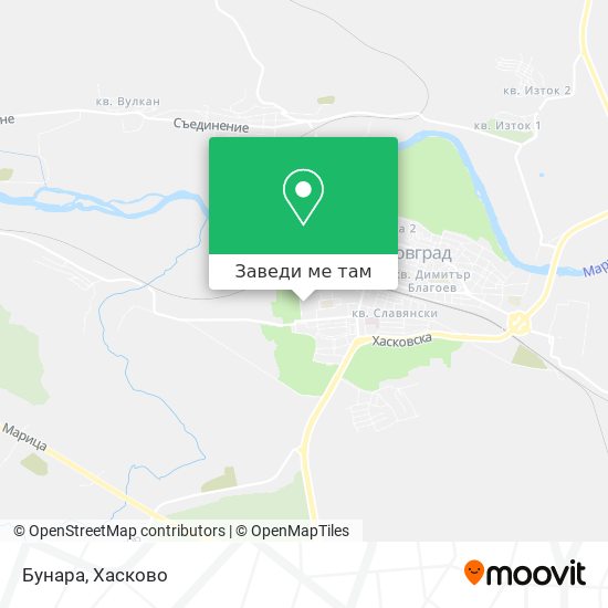 Бунара карта