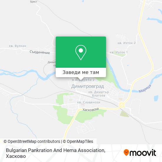 Bulgarian Pankration And Hema Association карта