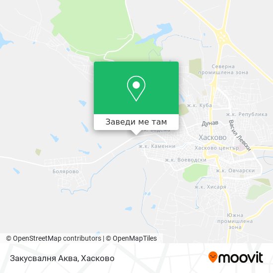 Закусвалня Аква карта