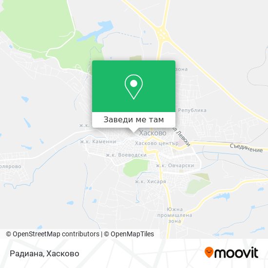 Радиана карта