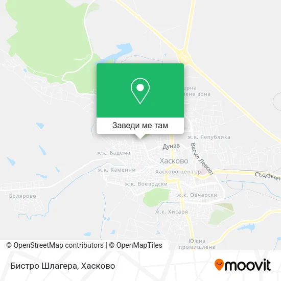 Бистро Шлагера карта