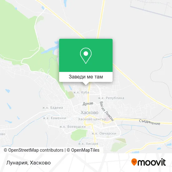 Лунария карта