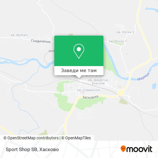 Sport Shop SB карта