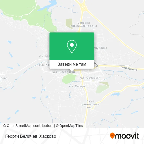 Георги Беличев карта