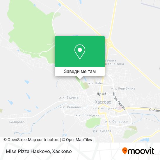 Miss Pizza Haskovo карта