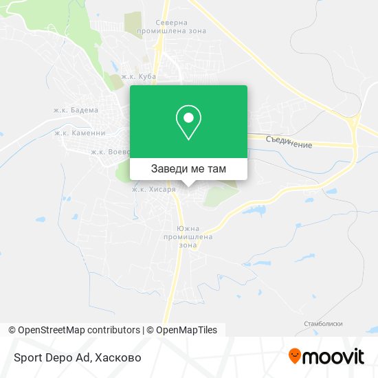 Sport Depo Ad карта