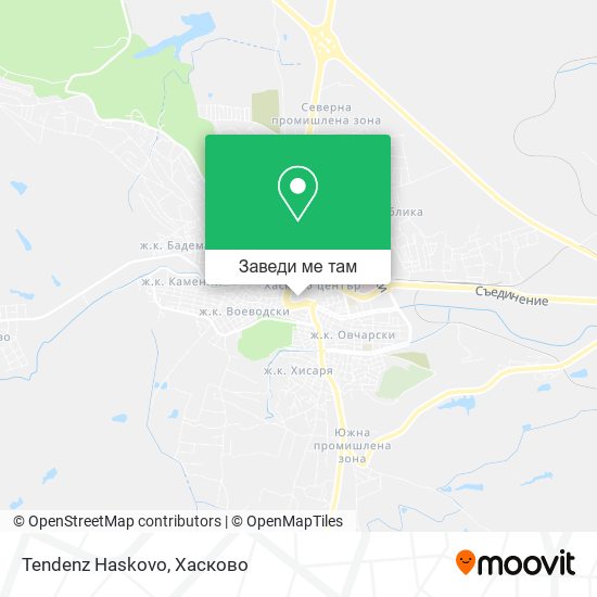 Tendenz Haskovo карта