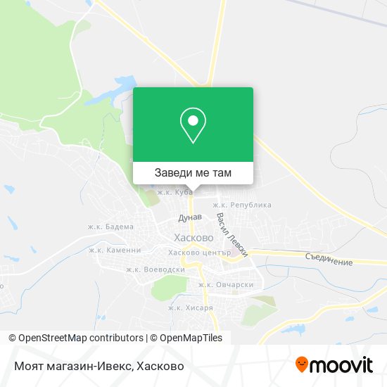 Моят магазин-Ивекс карта