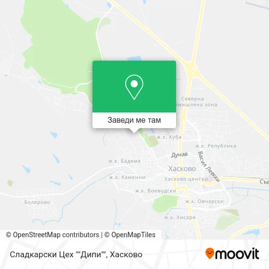 Сладкарски Цех ""Дипи"" карта