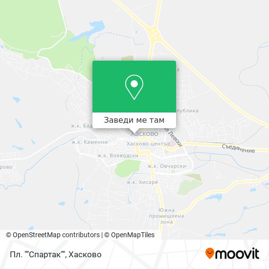 Пл. ""Спартак"" карта