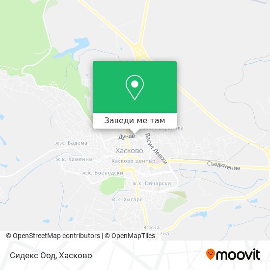 Сидекс Оод карта