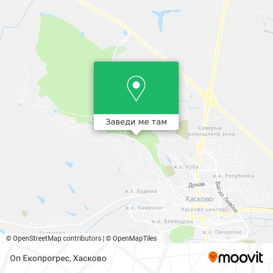 Оп Екопрогрес карта