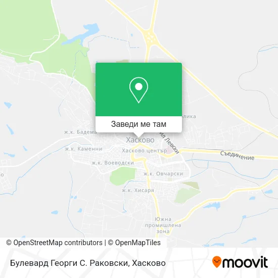 Булевард Георги С. Раковски карта