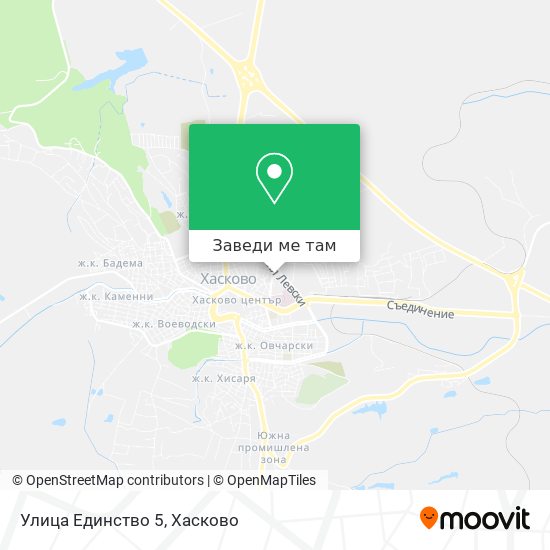 Улица Единство 5 карта