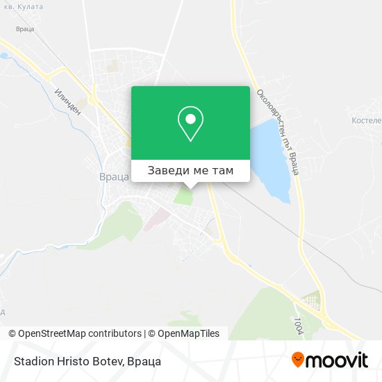 Stadion Hristo Botev карта