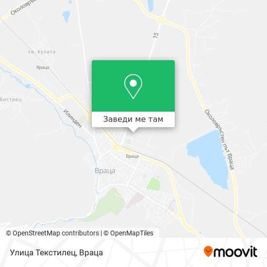 Улица Текстилец карта