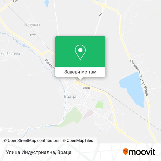 Улица Индустриална карта