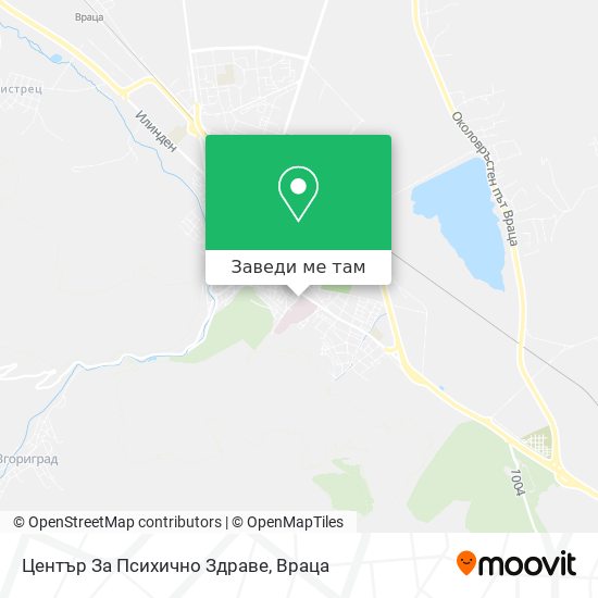 Център За Психично Здраве карта