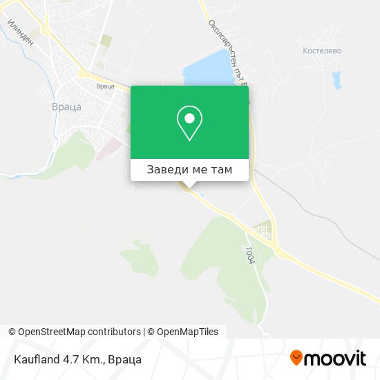 Kaufland 4.7 Km. карта