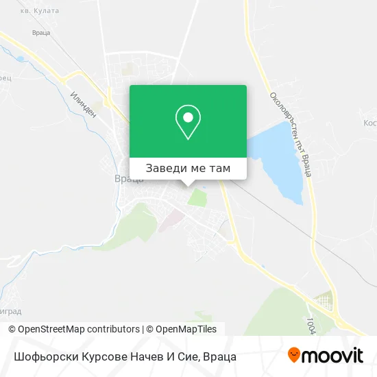 Шофьорски Курсове Начев И Сие карта