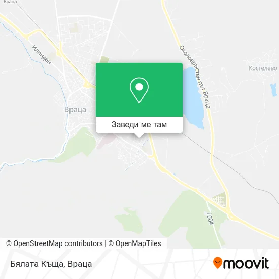 Бялата Къща карта