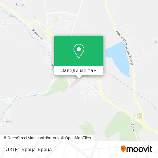 ДКЦ-1 Враца карта