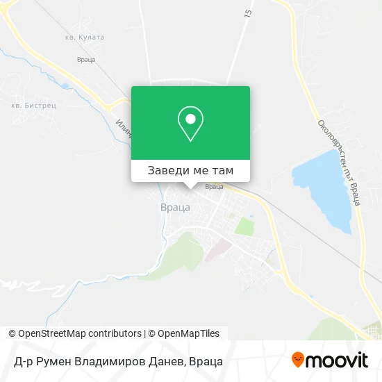 Д-р Румен Владимиров Данев карта