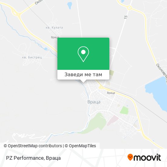 PZ Performance карта